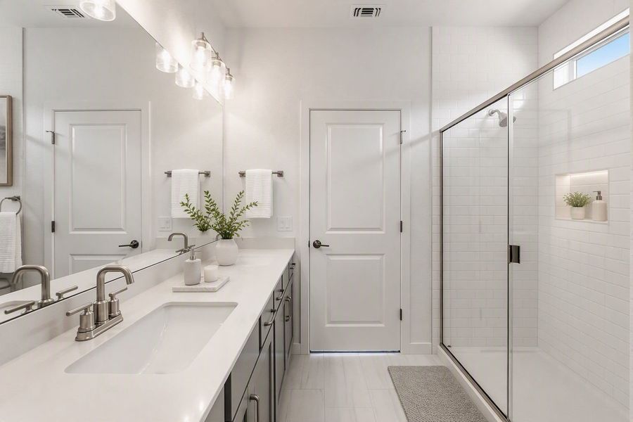 Representative furnished interior of a home built from the Beeville by Pulte Homes in Cameron Place, Austin (Image 3).