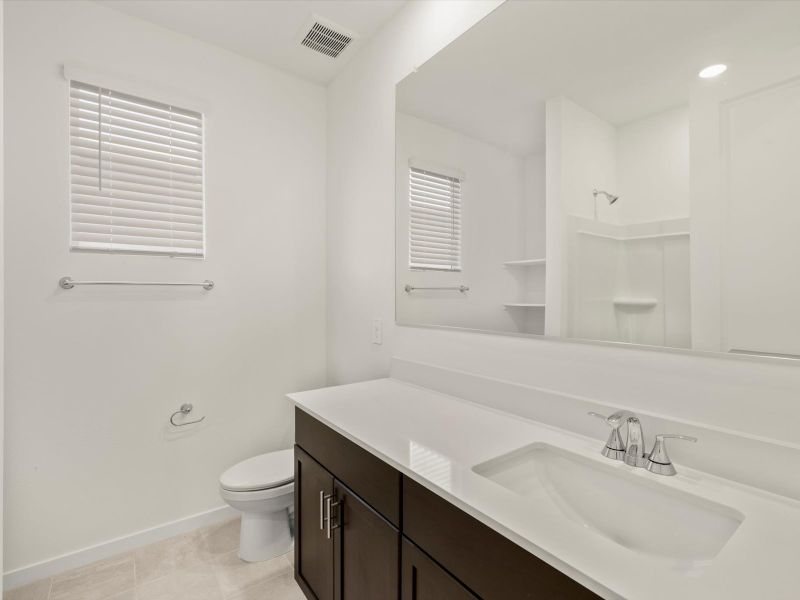 Furnished interior view inside a new home in Bella Vista Farms Reserve Series, San Tan Valley (Image 6).