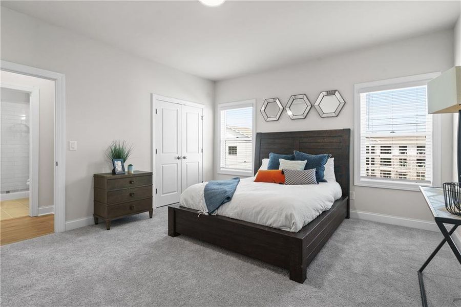 Furnished interior view inside a new home in Promenade at Sawnee Village, Cumming (Image 10). Furnished interior view inside a new home in Promenade at Sawnee Village, Cumming (Image 10).