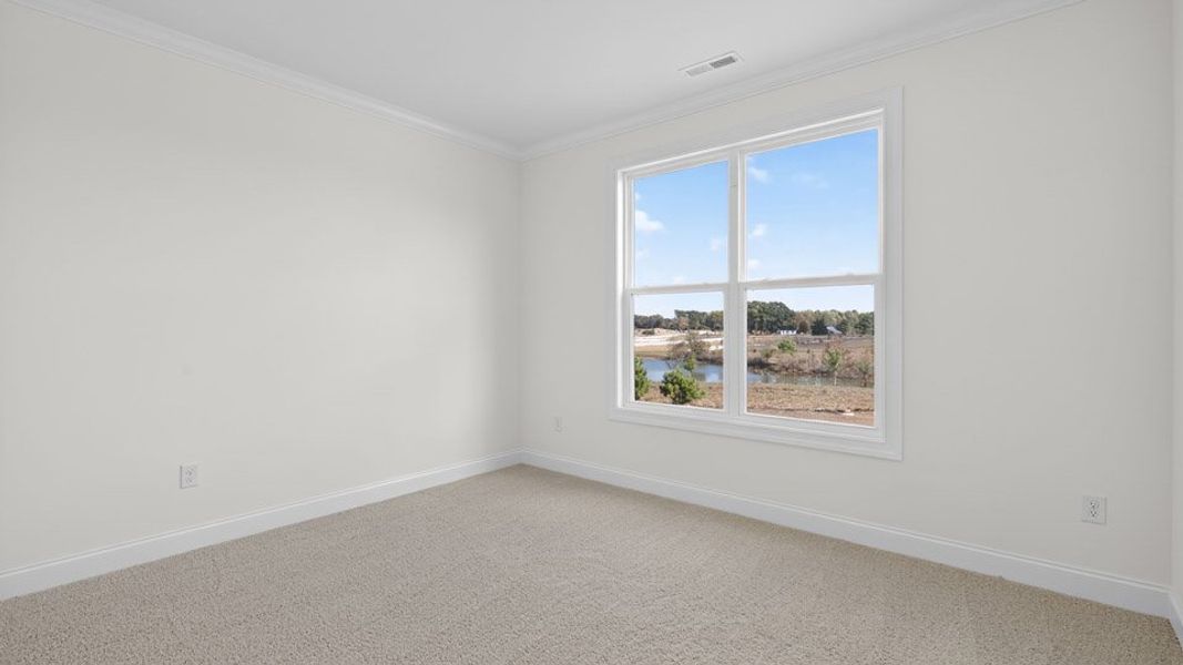 Spacious, unfurnished interior of a new home in Kalas Falls, Wake Forest (Image 23).