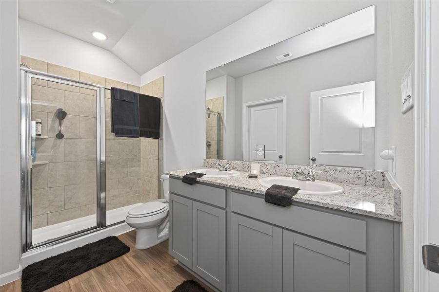 Furnished interior view inside a new home in The Villages at Westpointe, Dayton (Image 34). Furnished interior view inside a new home in The Villages at Westpointe, Dayton (Image 34).