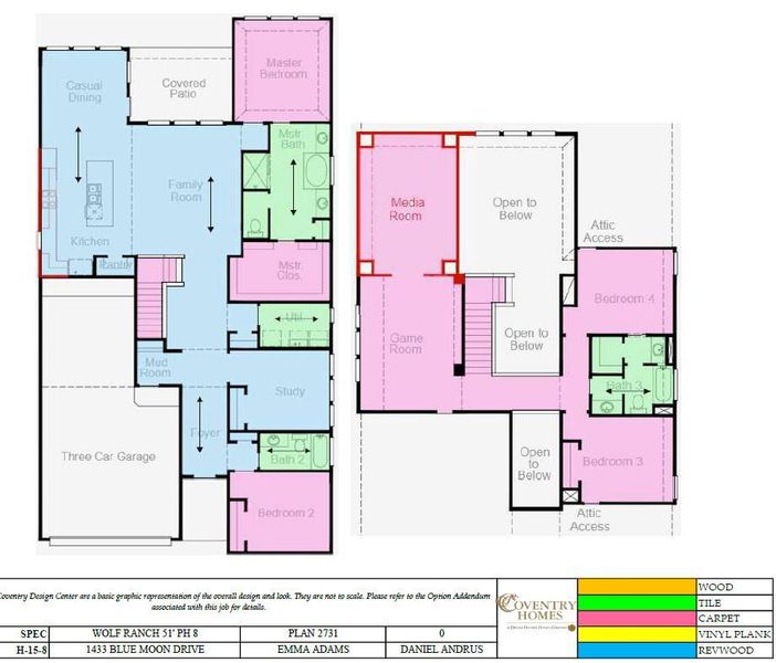 Floorplans - Representative Photo Floorplans - Representative Photo