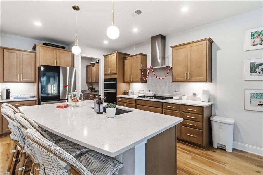 Furnished interior view inside a new home in Everton, Peachtree City (Image 18).