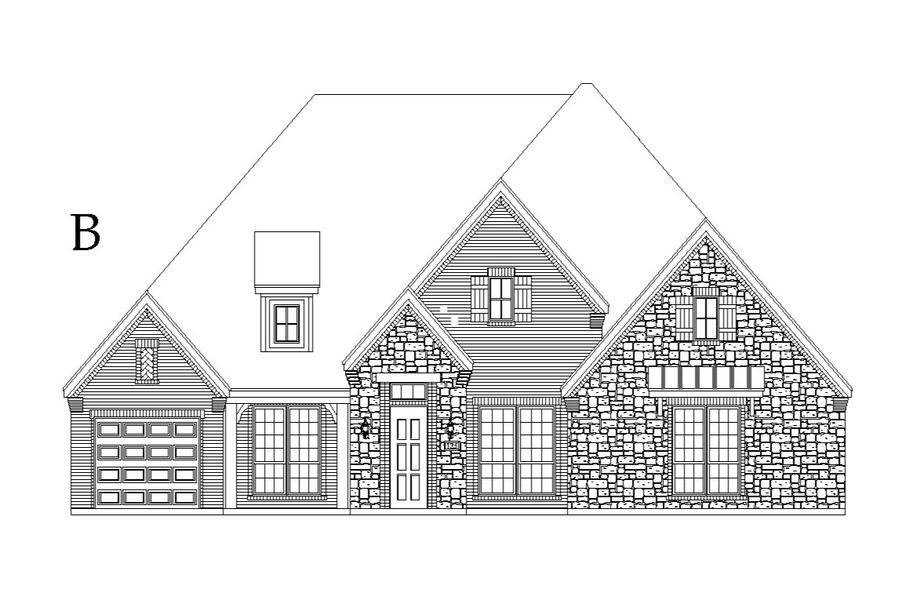 Representative rendering of the exterior for the Newport by Windsor Homes (Image 5).