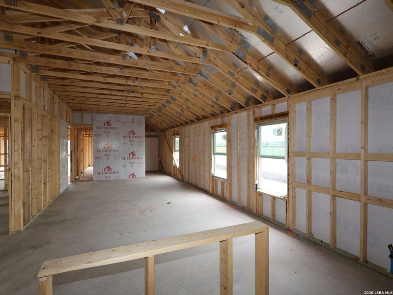 In-progress construction of a new home in Verano Farms, San Antonio, TX (Image 26).