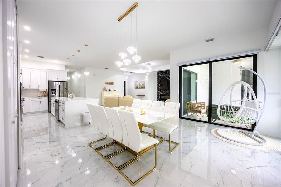 Furnished interior view inside a new home in , Lehigh Acres (Image 69).