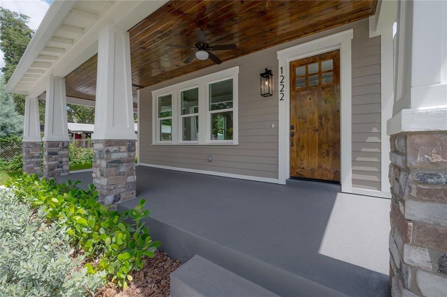 Exterior details and patio area of a home in , Tampa (Image 35). Exterior details and patio area of a home in , Tampa (Image 35).