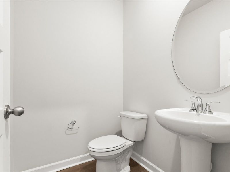 Furnished interior view inside a new home in Creek Ridge - Signature Collection, Spartanburg (Image 7).