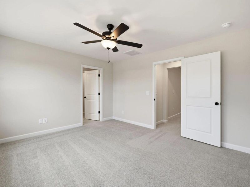 Spacious, unfurnished interior of a new home in Camden Park, Knightdale (Image 54).