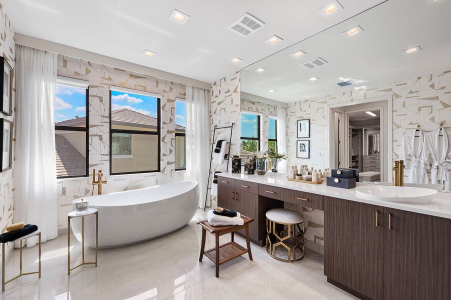 Representative furnished interior of a home built from the Polaris by GL Homes in Apex at Avenir, Palm Beach Gardens (Image 10). Representative furnished interior of a home built from the Polaris by GL Homes in Apex at Avenir, Palm Beach Gardens (Image 10).