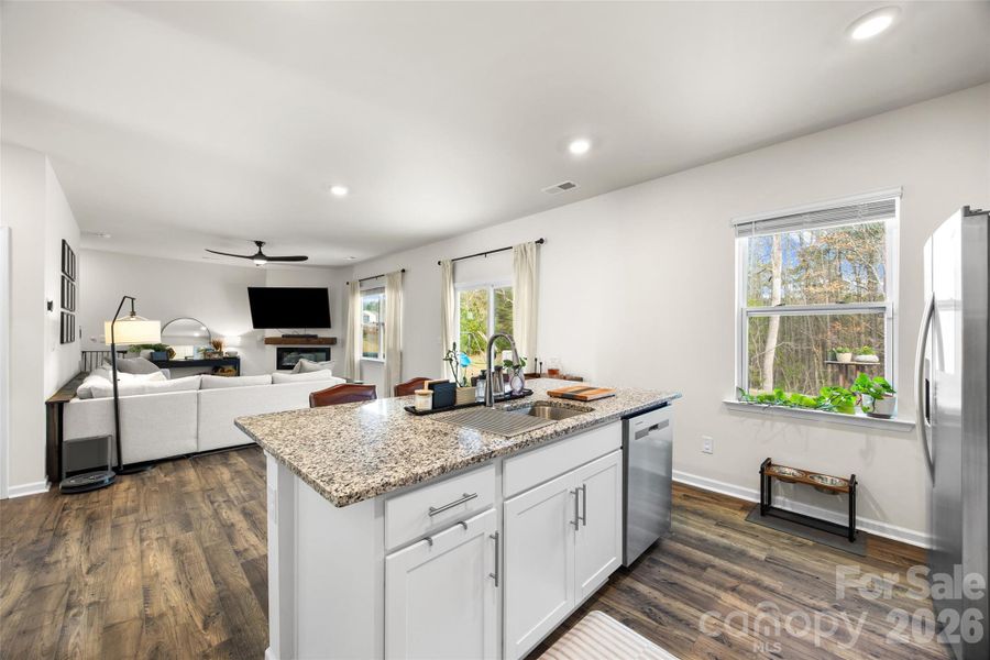 Furnished interior view inside a new home in Fergus Crossing, York (Image 10). Furnished interior view inside a new home in Fergus Crossing, York (Image 10).