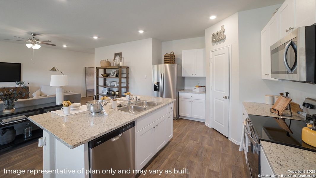Furnished interior view inside a new home in Stonehill, San Antonio (Image 11).