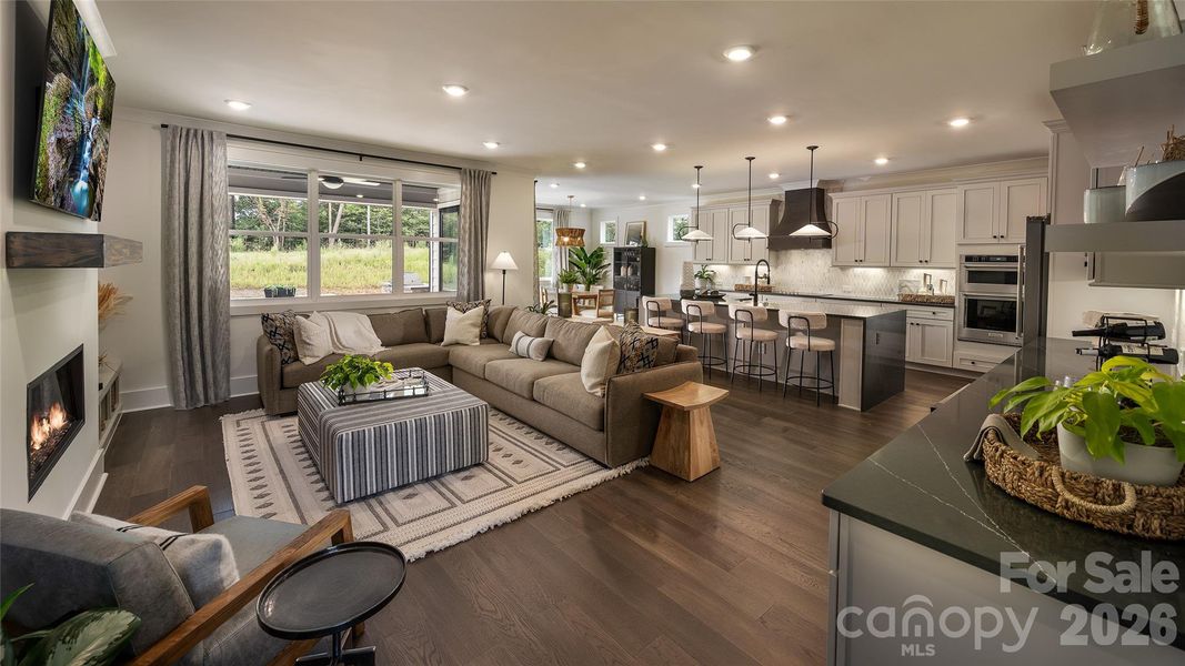 Great room - Model Home Photo Example Only Great room - Model Home Photo Example Only