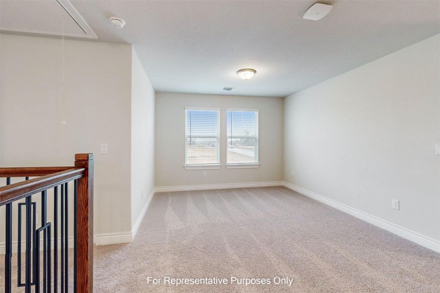 Spacious, unfurnished interior of a new home in Barksdale, Leander (Image 15).