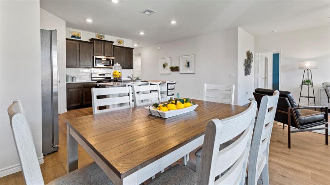 Furnished interior view inside a new home in Bel Air Village, Sherman (Image 14).
