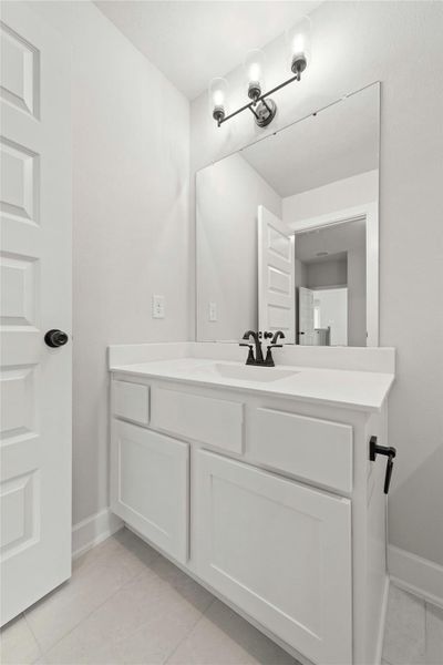 Furnished interior view inside a new home in Elyson - 40', Katy (Image 4).