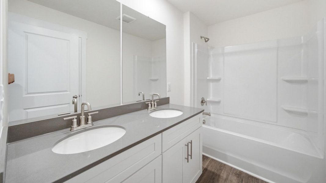 Furnished interior view inside a new home in Keebler Meadows, Johnson City (Image 8).