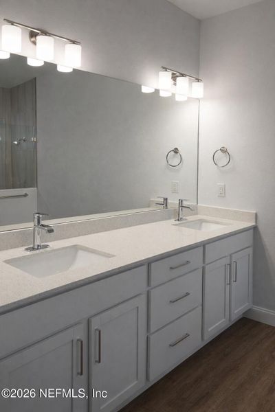 Furnished interior view inside a new home in , Palm Coast (Image 14).