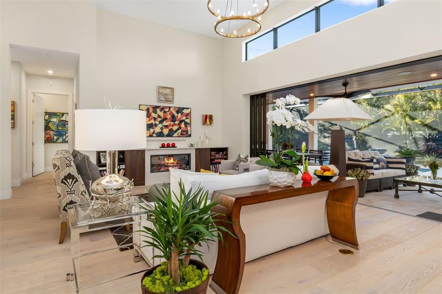 Furnished interior view inside a new home in , Sarasota (Image 46).