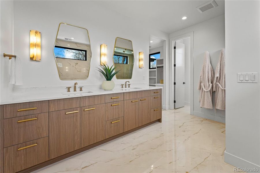 Furnished interior view inside a new home in , Denver (Image 24).