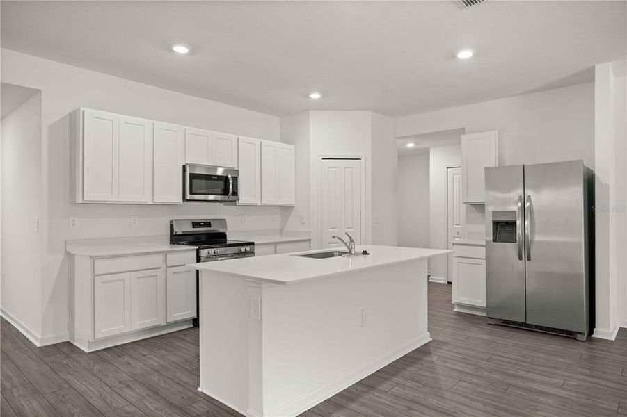 Furnished interior view inside a new home in Marion Ranch, Ocala (Image 5).