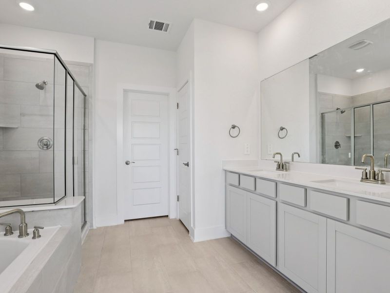 Furnished interior view inside a new home in Arcadia Ridge - Classic Series, San Antonio (Image 11).