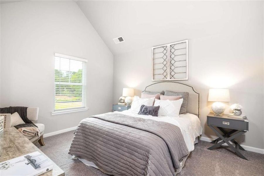 Furnished interior view inside a new home in Kingsmere Estates, Loganville (Image 18).