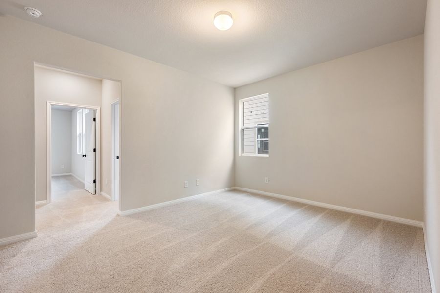 Representative unfurnished interior of a home built from the Robin by Ashton Woods in The Cottages at Lariat, Liberty Hill (Image 41). Representative unfurnished interior of a home built from the Robin by Ashton Woods in The Cottages at Lariat, Liberty Hill (Image 41).