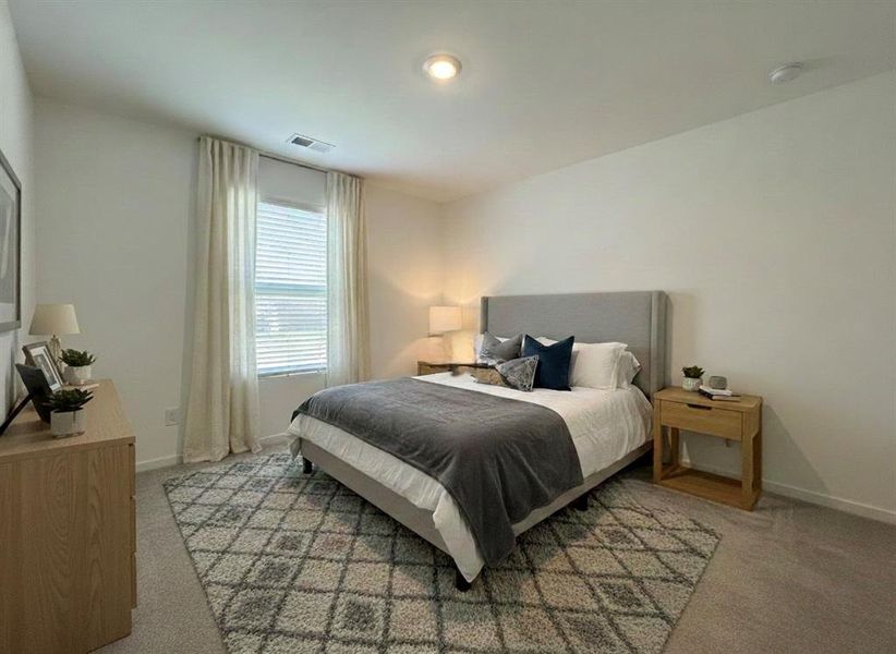 Furnished interior view inside a new home in , Forney (Image 6). Furnished interior view inside a new home in , Forney (Image 6).