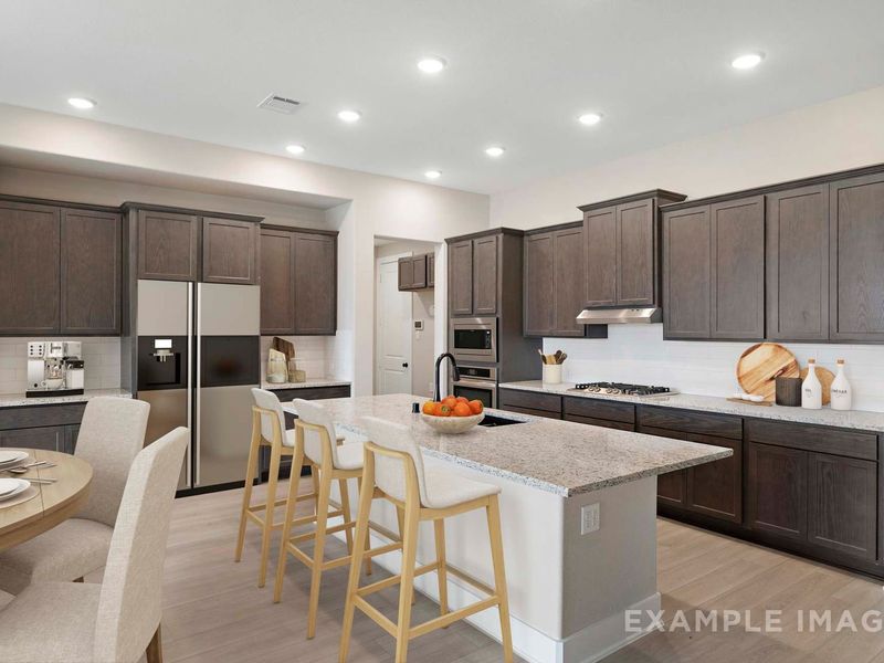 Representative furnished interior of a home built from the The Elizabeth A by Davidson Homes LLC in Lago Mar, Texas City (Image 5).