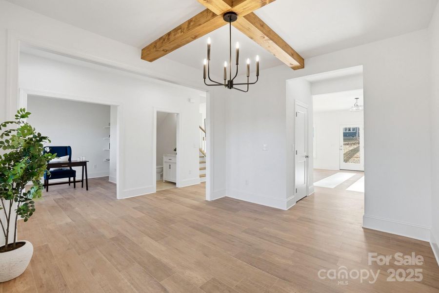 Spacious, unfurnished interior of a new home in , Mooresville (Image 22).