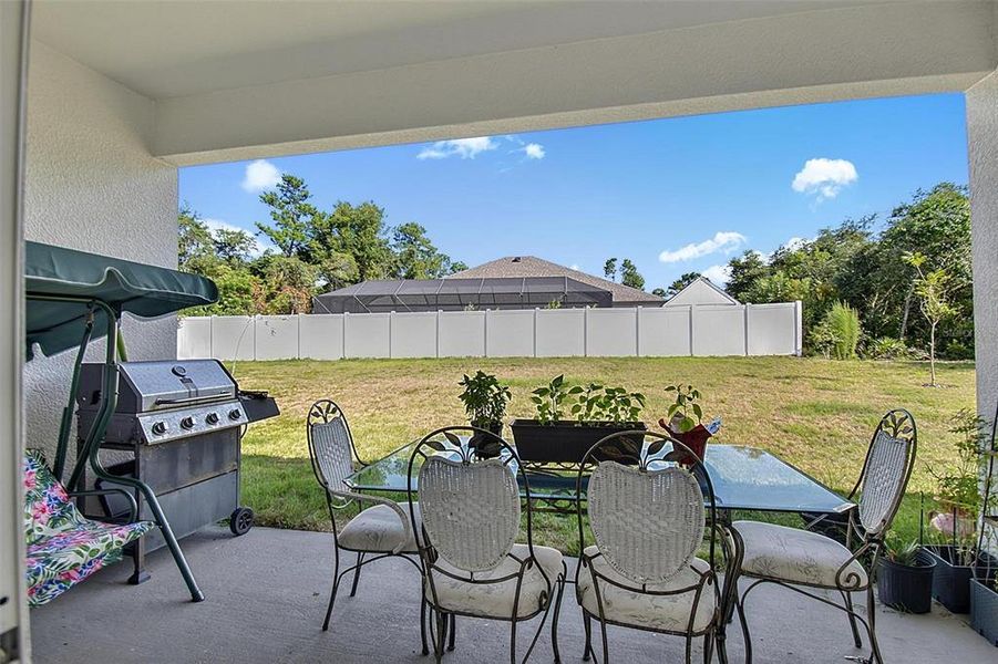 Exterior details and patio area of a home in , Palm Coast (Image 28).