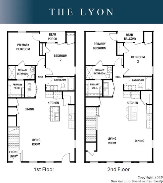 2D floor plan layout of this home in Magnolia Village, San Antonio, TX (Image 3).