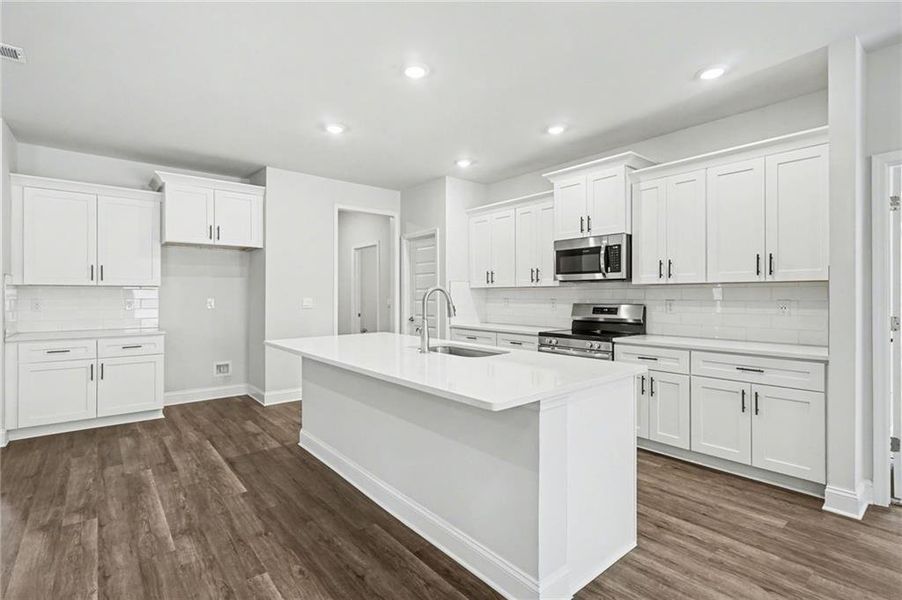 Furnished interior view inside a new home in Eagle Heights, Maysville (Image 6). Furnished interior view inside a new home in Eagle Heights, Maysville (Image 6).