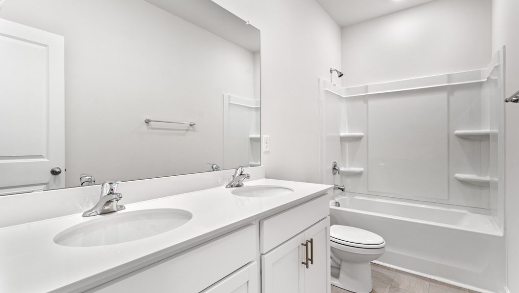Representative furnished interior of a home built from the Davidson by D.R. Horton in Brookside Farms, Greer (Image 10).