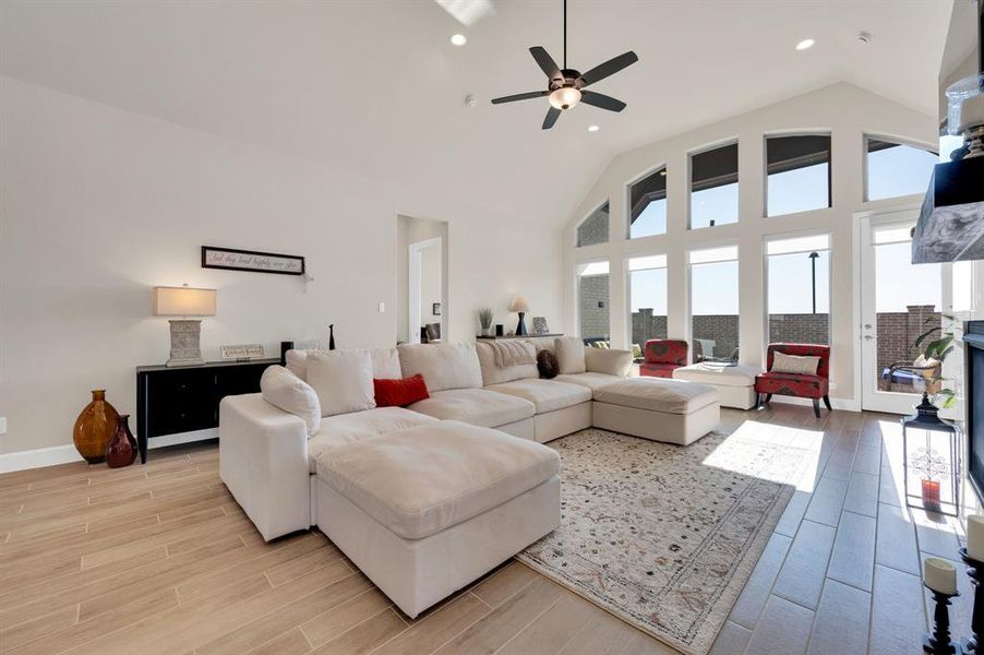 Large welcoming space to unwind