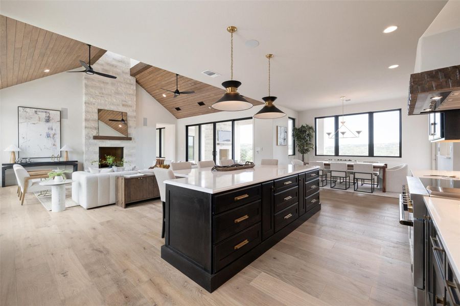 Furnished interior view inside a new home in , Austin (Image 8). Furnished interior view inside a new home in , Austin (Image 8).