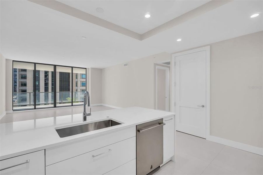 Furnished interior view inside a new home in , St. Petersburg (Image 8).