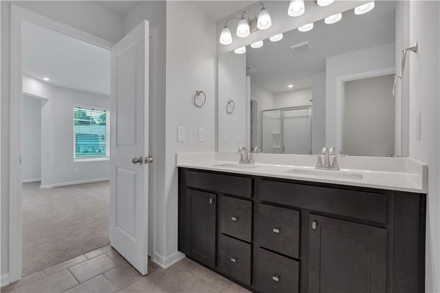 Furnished interior view inside a new home in Village Green, Adairsville (Image 11).