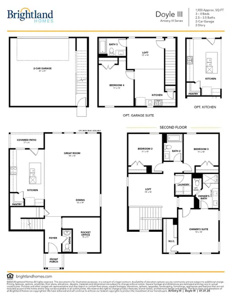Doyle III Floor Plan Doyle III Floor Plan