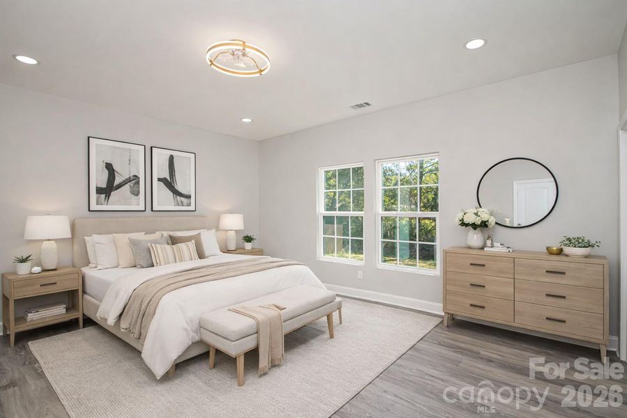 Furnished interior view inside a new home in , Chester (Image 10).