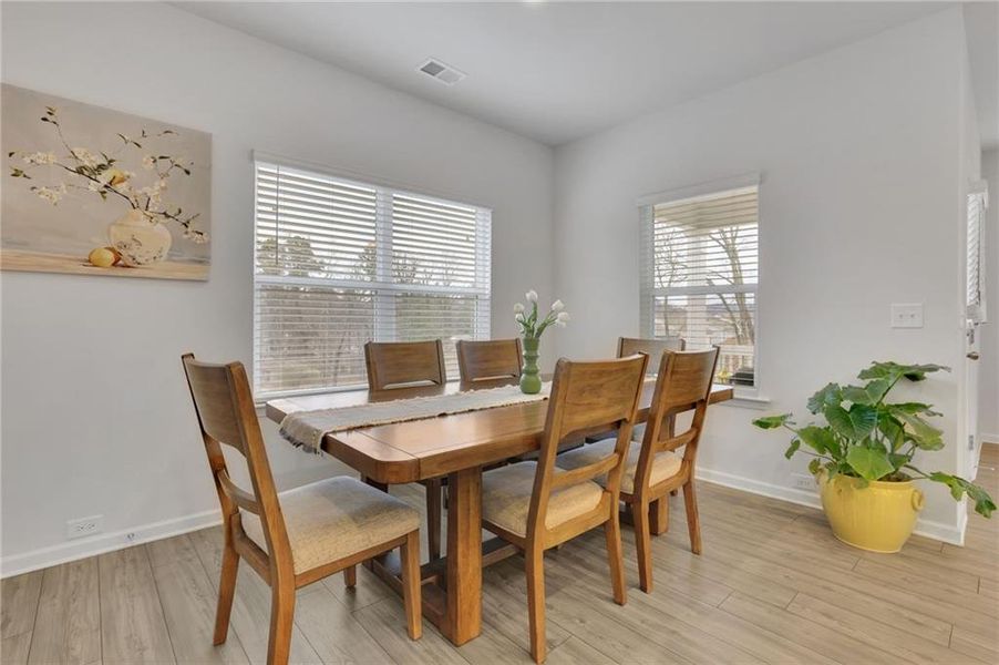 Furnished interior view inside a new home in , Cartersville (Image 9).