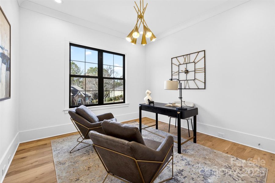 Furnished interior view inside a new home in , Charlotte (Image 5).