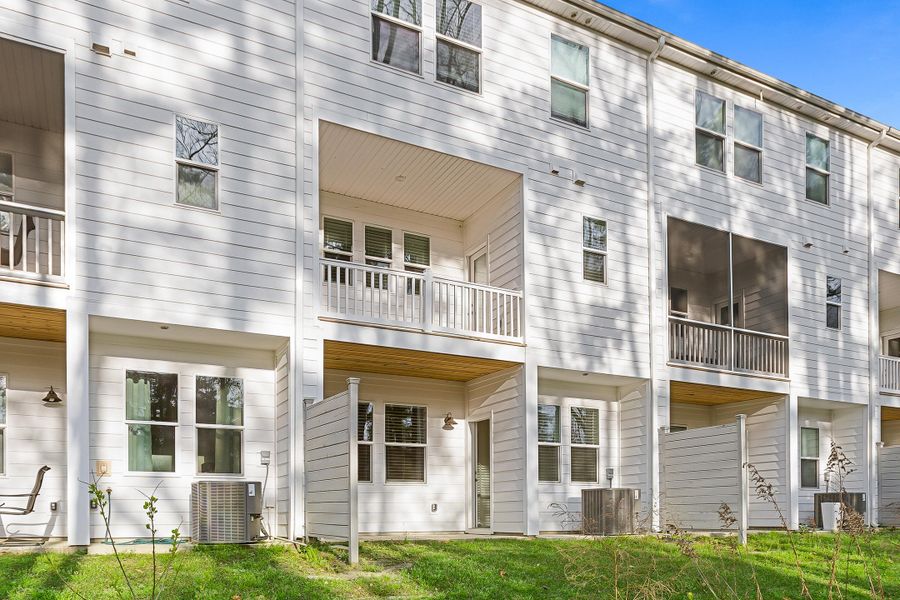 Exterior details and patio area of a home in , Summerville (Image 17).