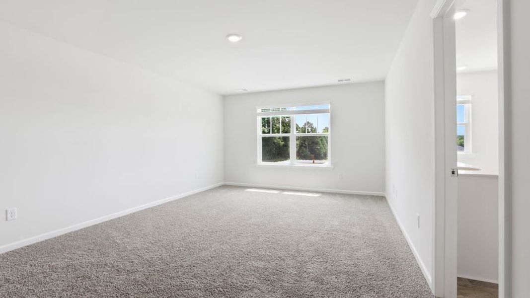 Spacious, unfurnished interior of a new home in Foxbank, Gray Court (Image 31). Spacious, unfurnished interior of a new home in Foxbank, Gray Court (Image 31).
