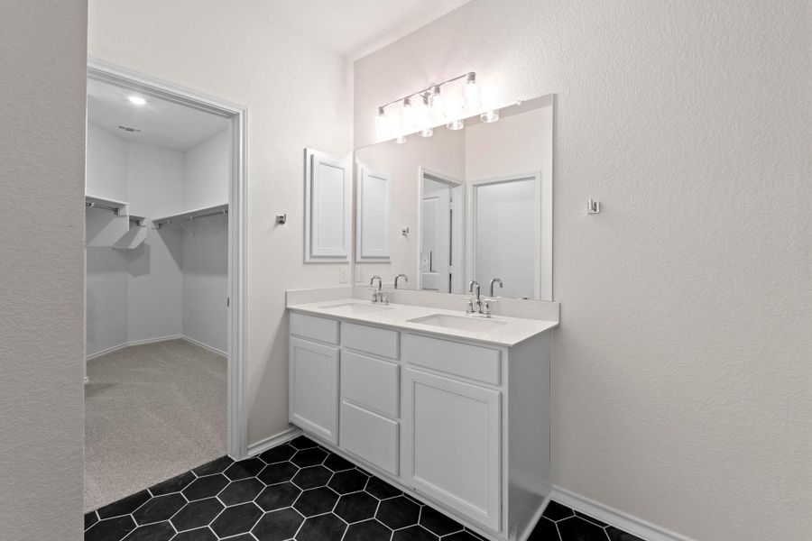 Furnished interior view inside a new home in Salerno - Heritage Collection, Round Rock (Image 10). Furnished interior view inside a new home in Salerno - Heritage Collection, Round Rock (Image 10).