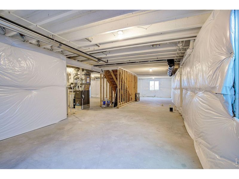 In-progress construction of a new home in , Wellington, CO (Image 25).