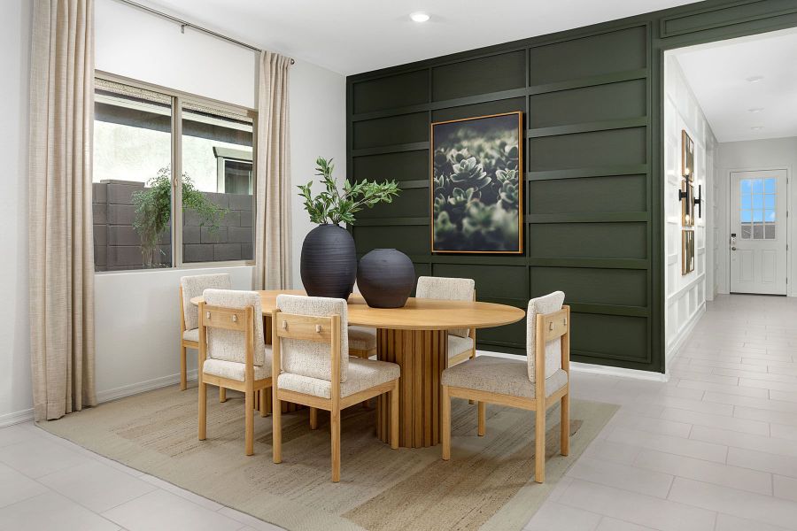 Representative furnished interior of a home built from the Ginger by Mattamy Homes in Soleo, San Tan Valley (Image 9).