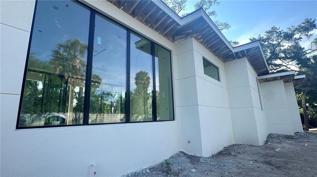 Exterior details and patio area of a home in , Sarasota (Image 7). Exterior details and patio area of a home in , Sarasota (Image 7).