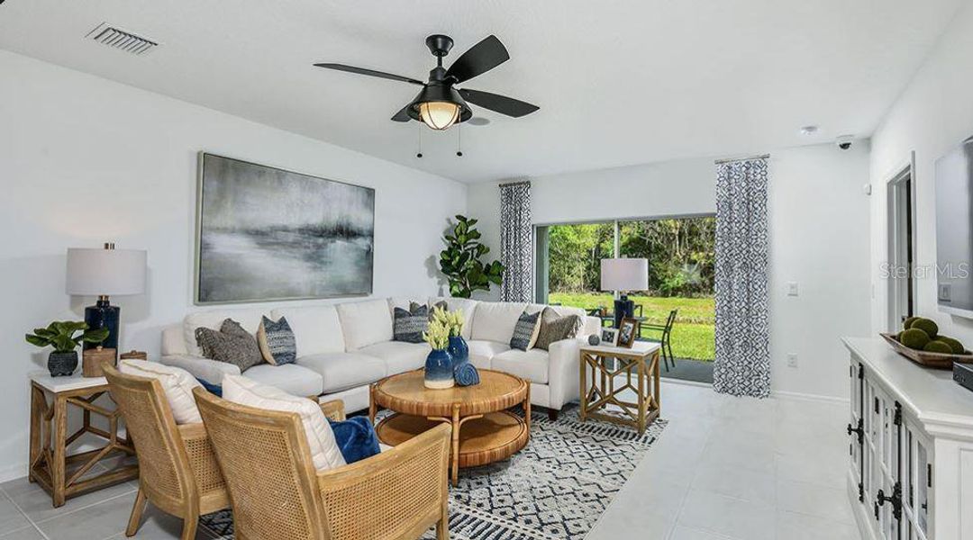 Furnished interior view inside a new home in Cove at Coasterra, Palmetto (Image 10).